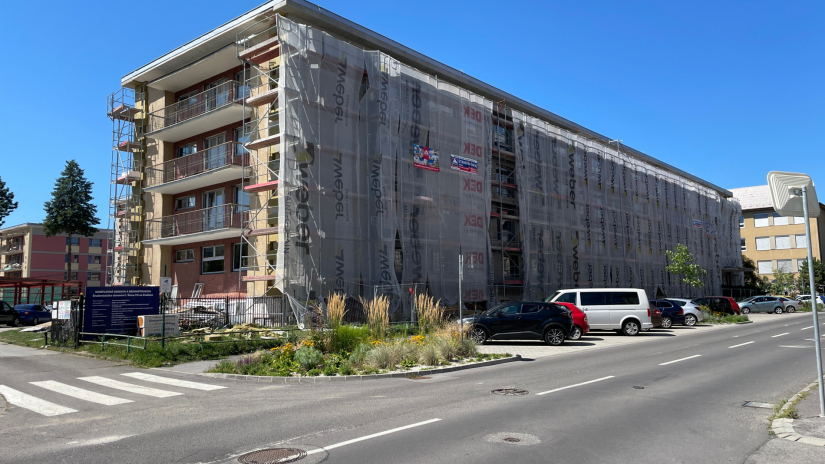 TUZVO úspešne pokračuje v rekonštrukcii Študentského domova Ľudovíta Štúra